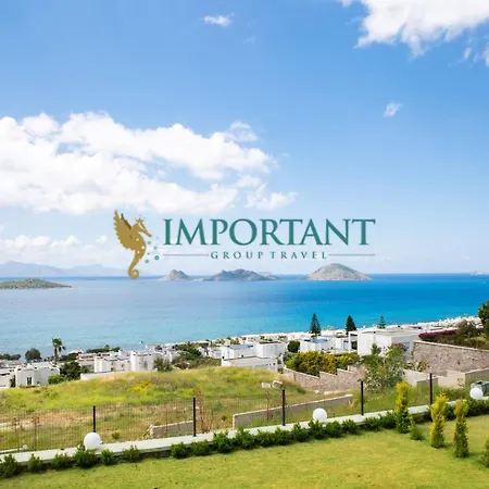 Vila Bd4123 Five Bedroomed With Pool And Sea View Bodrum